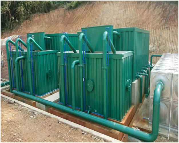 重庆梁平自来水一体化净水设备5000m³/d安装图